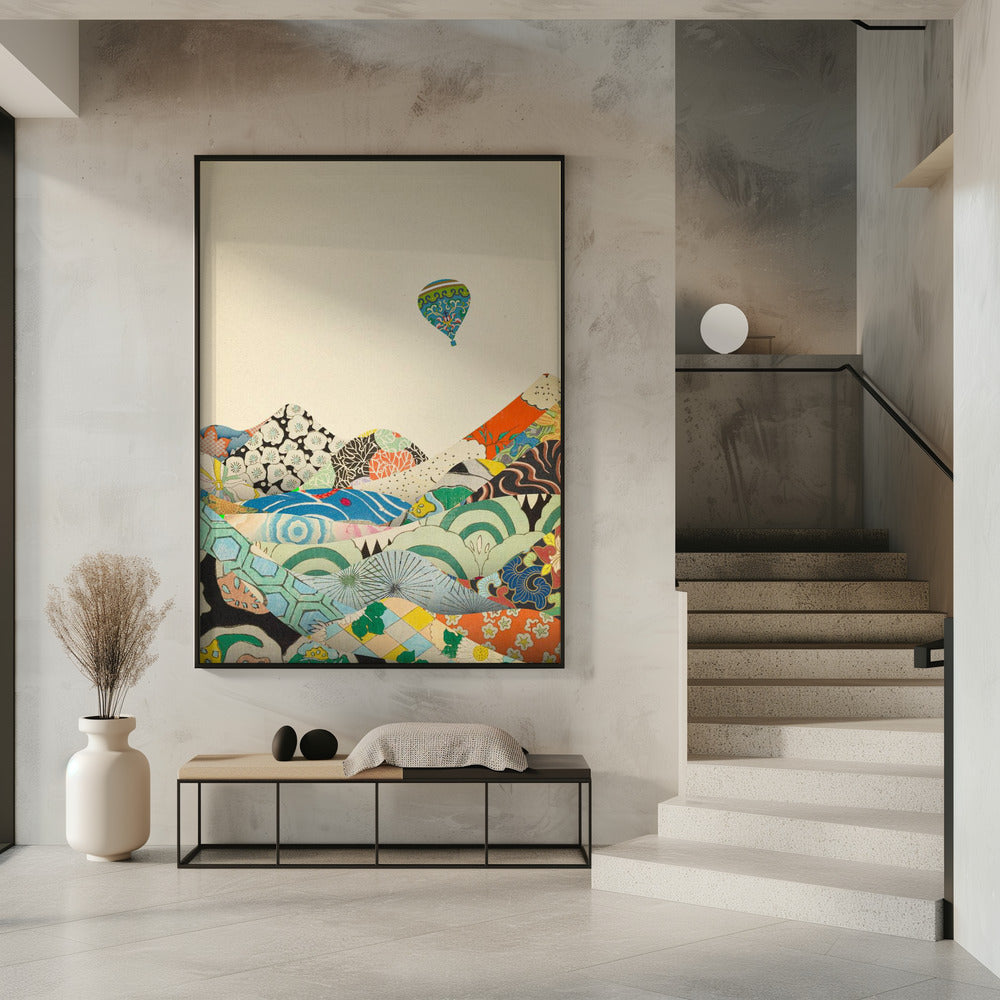 Landschapspatroon #1 | Poster