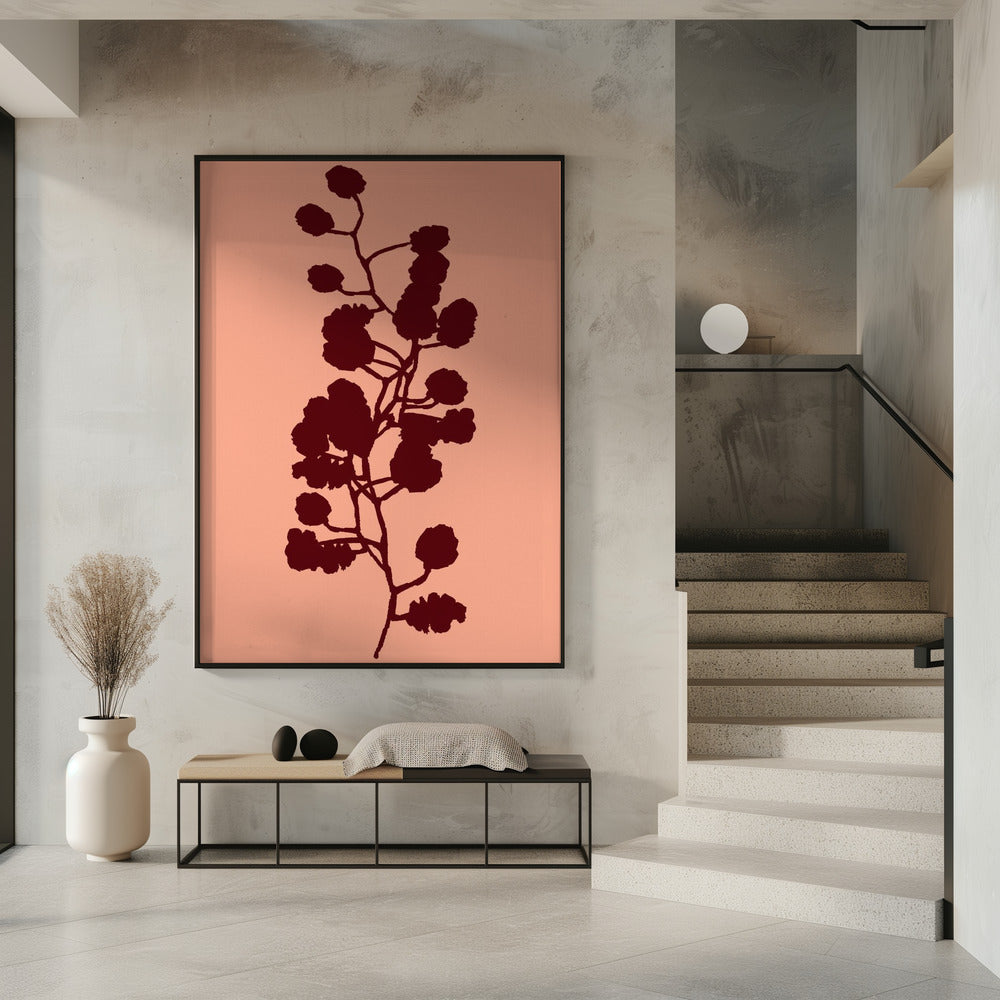 Floral Silhouette 1 | Poster