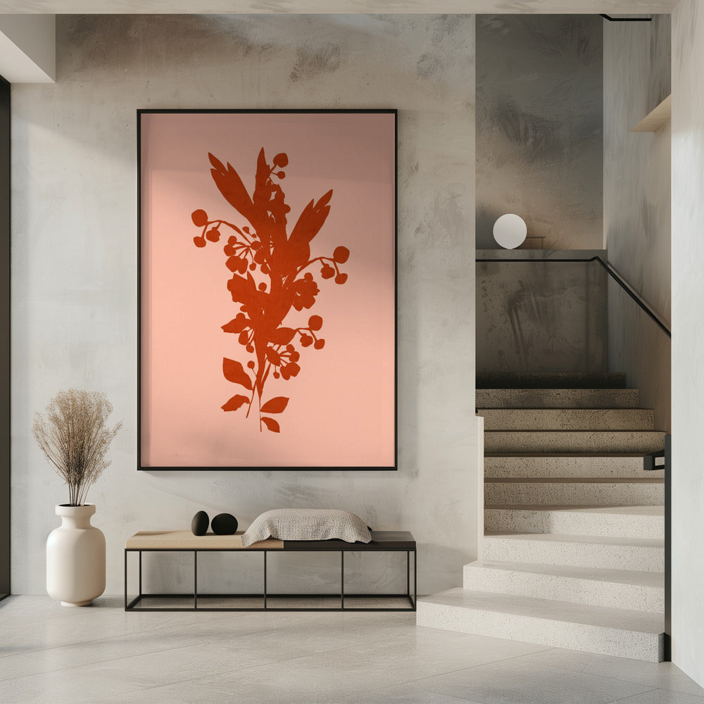 Floral Silhouette 8 | Poster