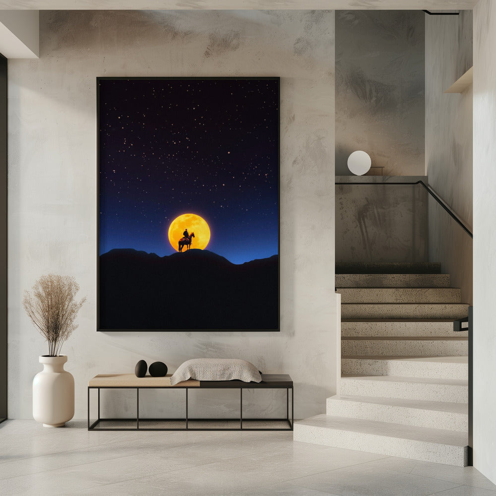 The Rider and the Moon | Poster