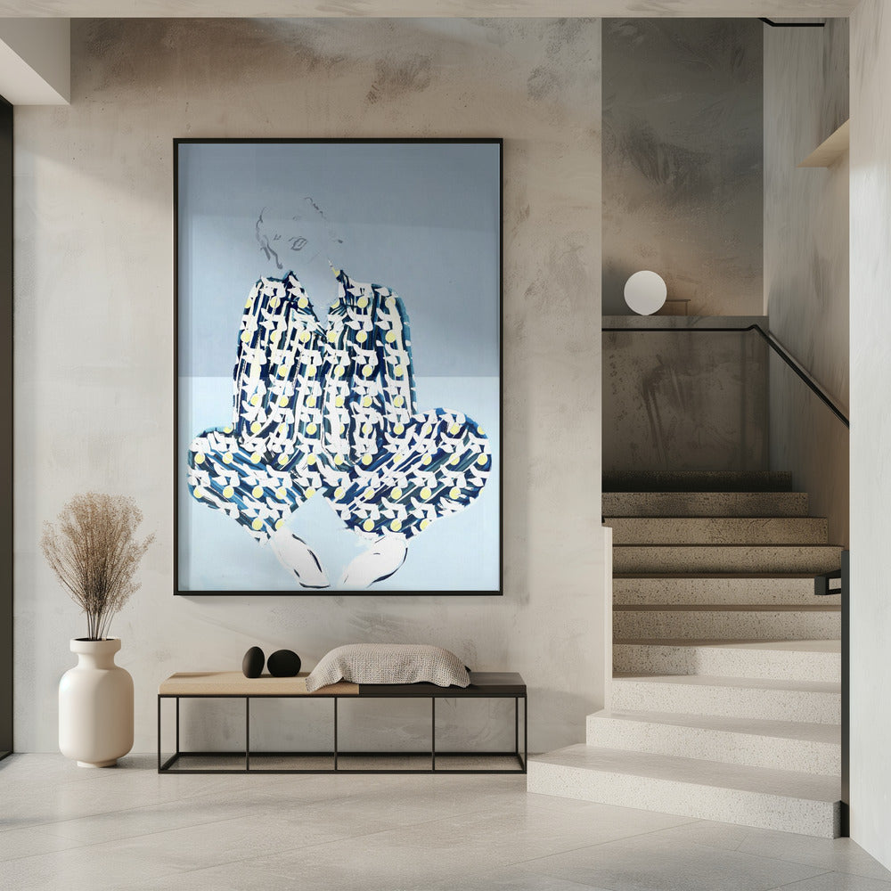 Pyjamavrouw 1 | Poster