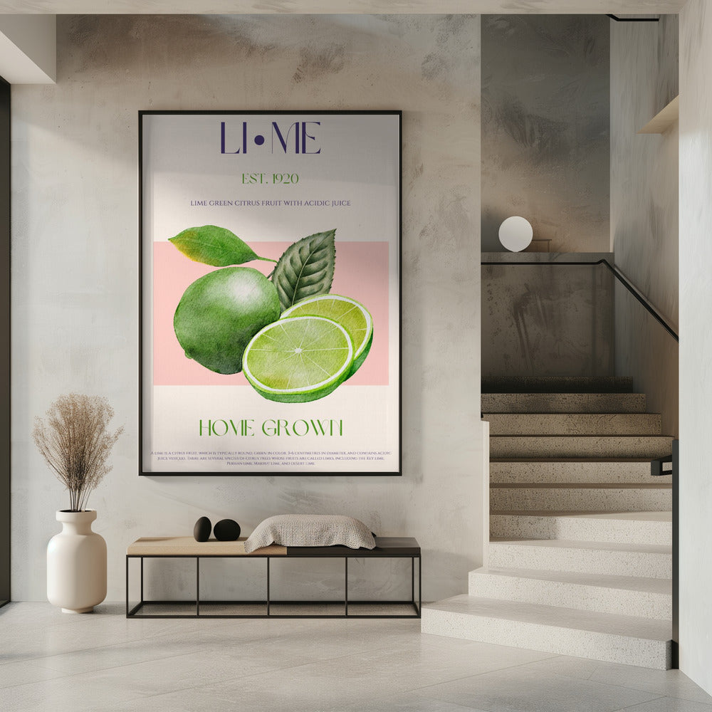 Pittige Groene Verrukking | Poster