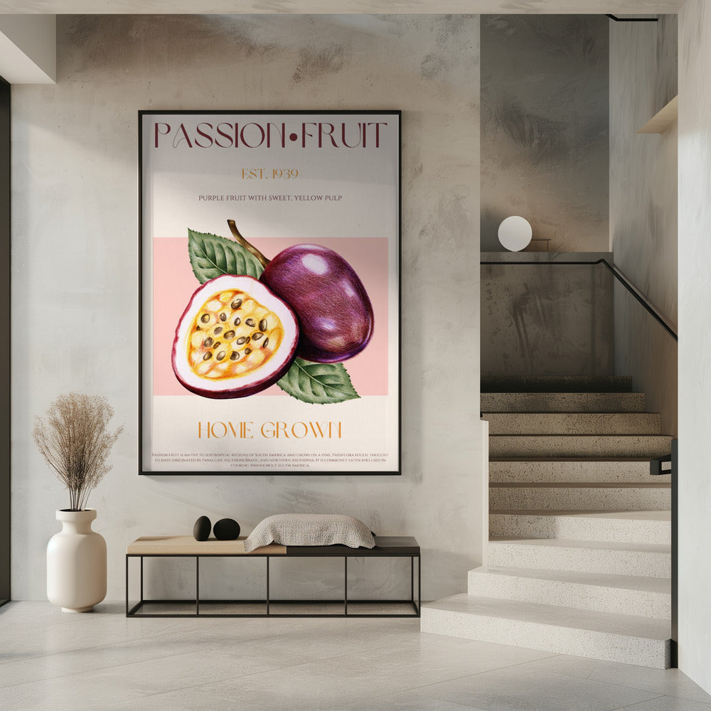 Levendige passievrucht | Poster