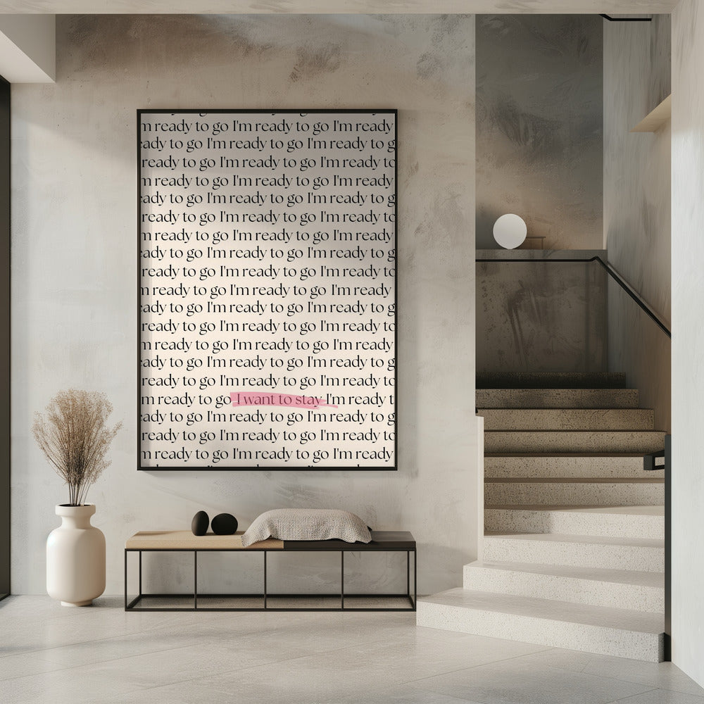 Verscheurd tussen paden | Poster