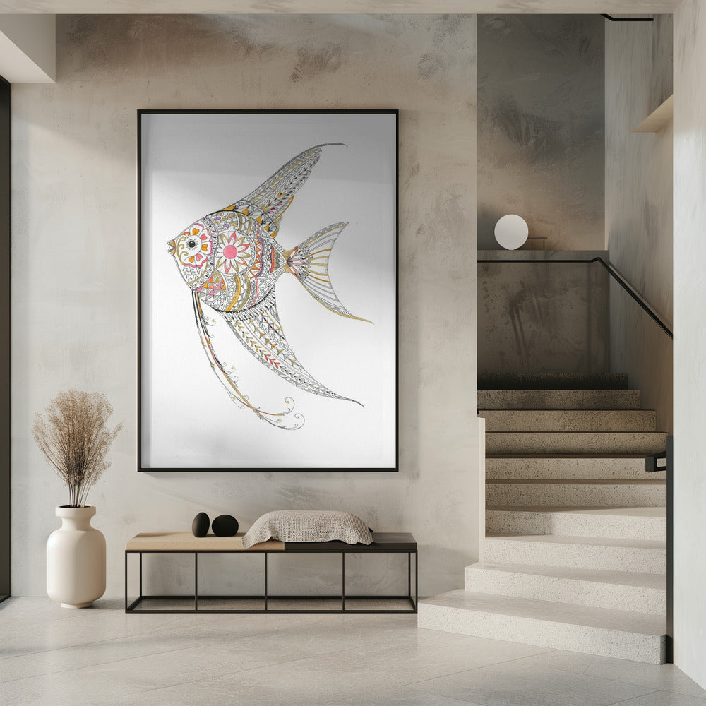Engelvis Delicate Tinten | Poster