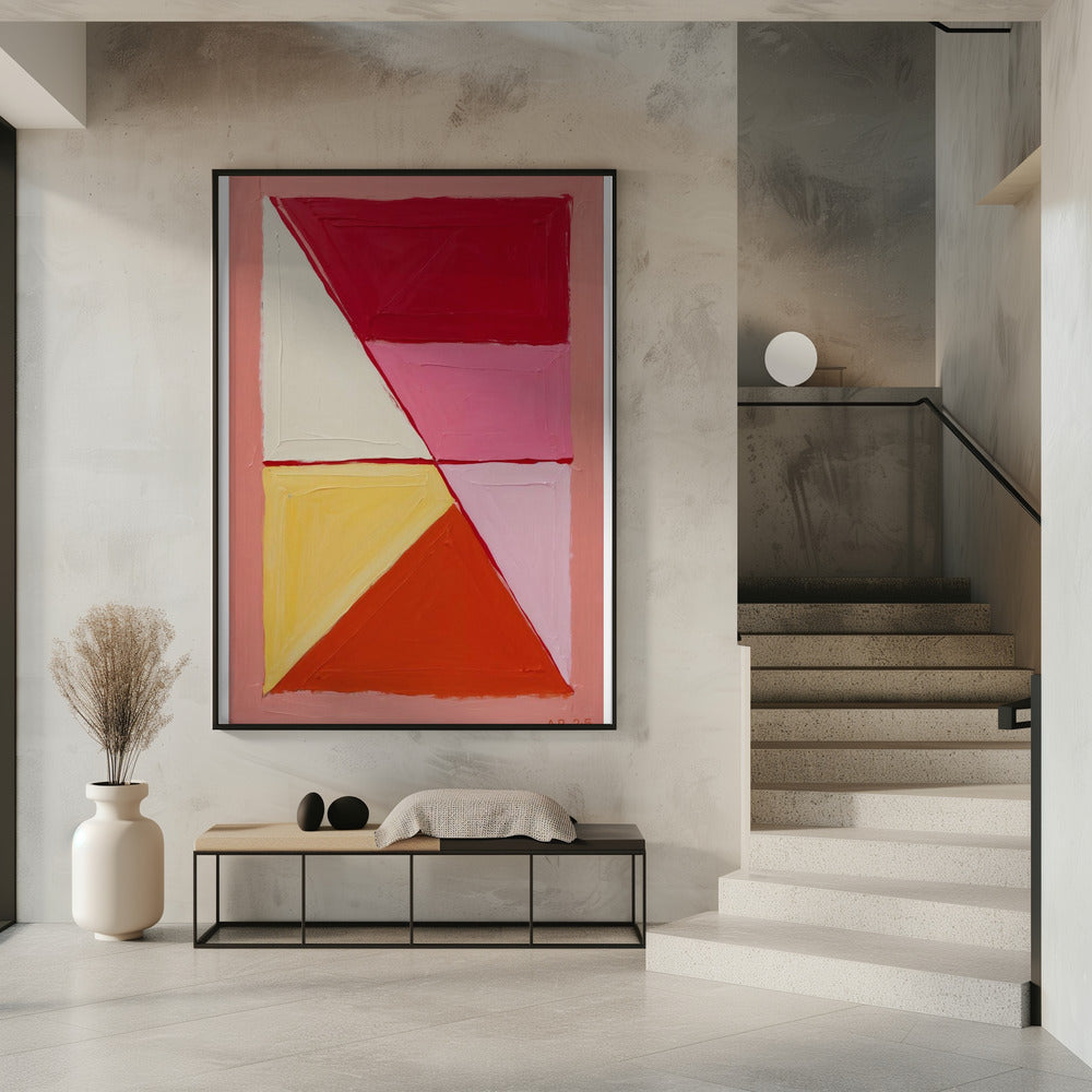 Geometrische warmte | Poster