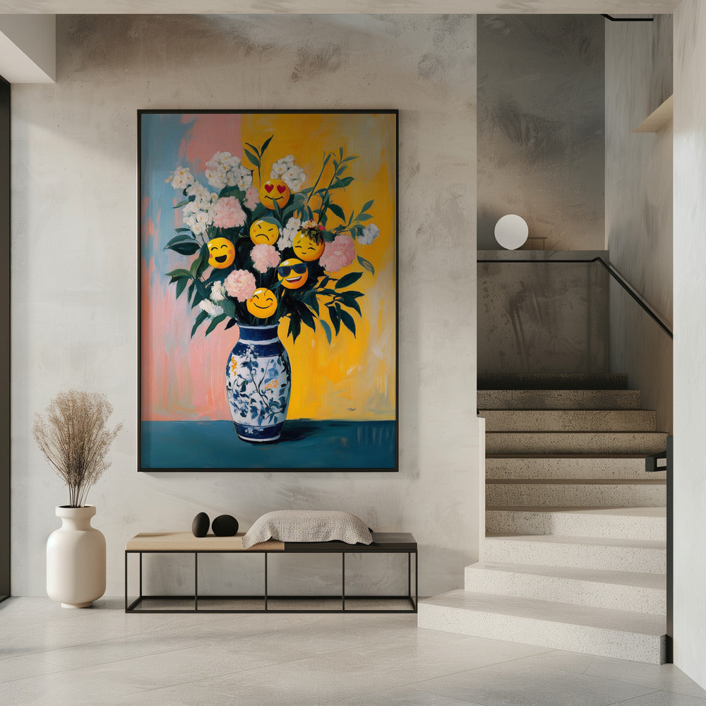 Bloemenemoji's | Poster