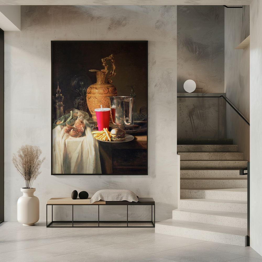 Stilleben van Fastfood | Poster