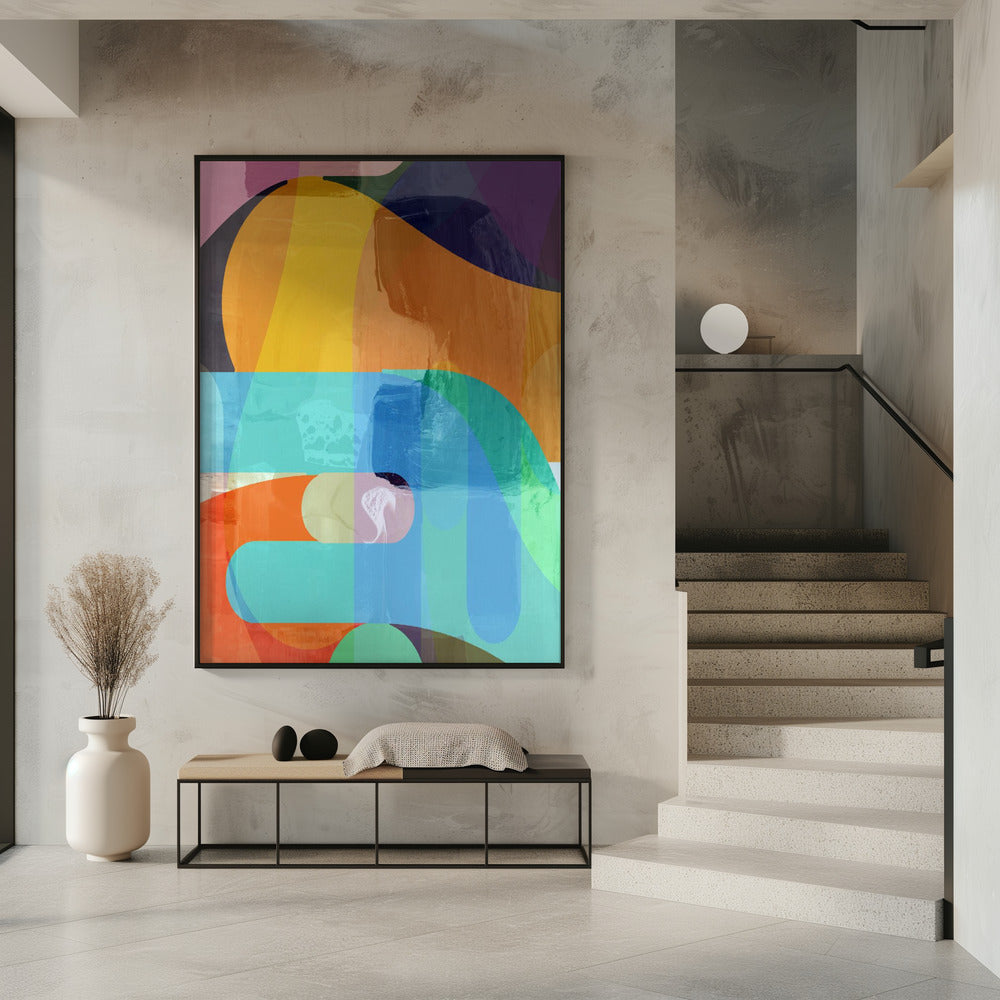 Retro Pattern Play | Poster