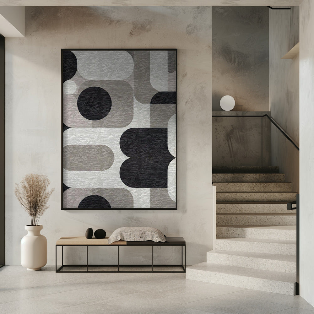 Modern geometrisch patroon | Poster