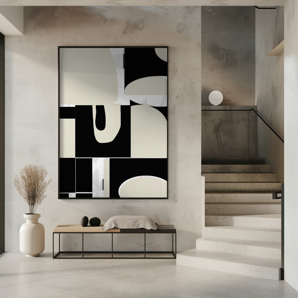 Geassembleerde abstractie | Poster