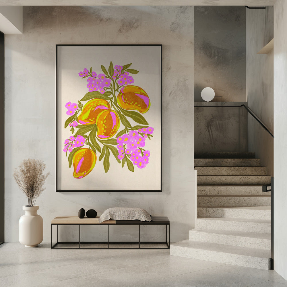 Levendige Mango's | Poster