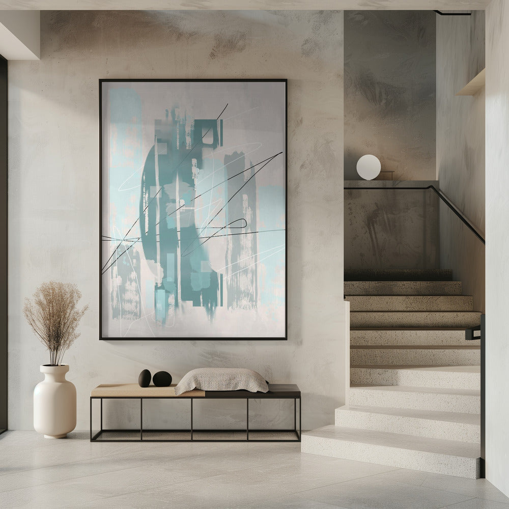 Omarm de Scandinavische kleuren | Poster