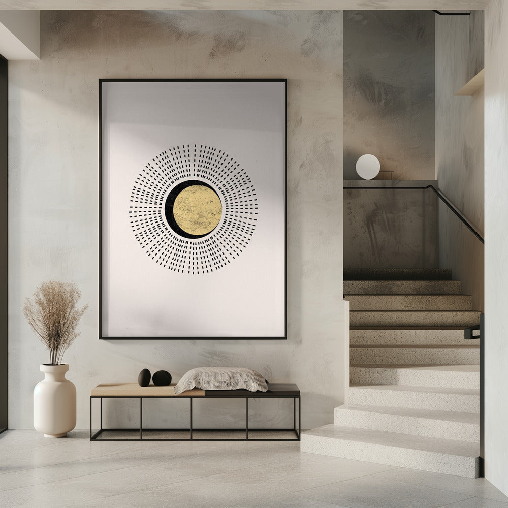 Minimalistische Zon | Poster
