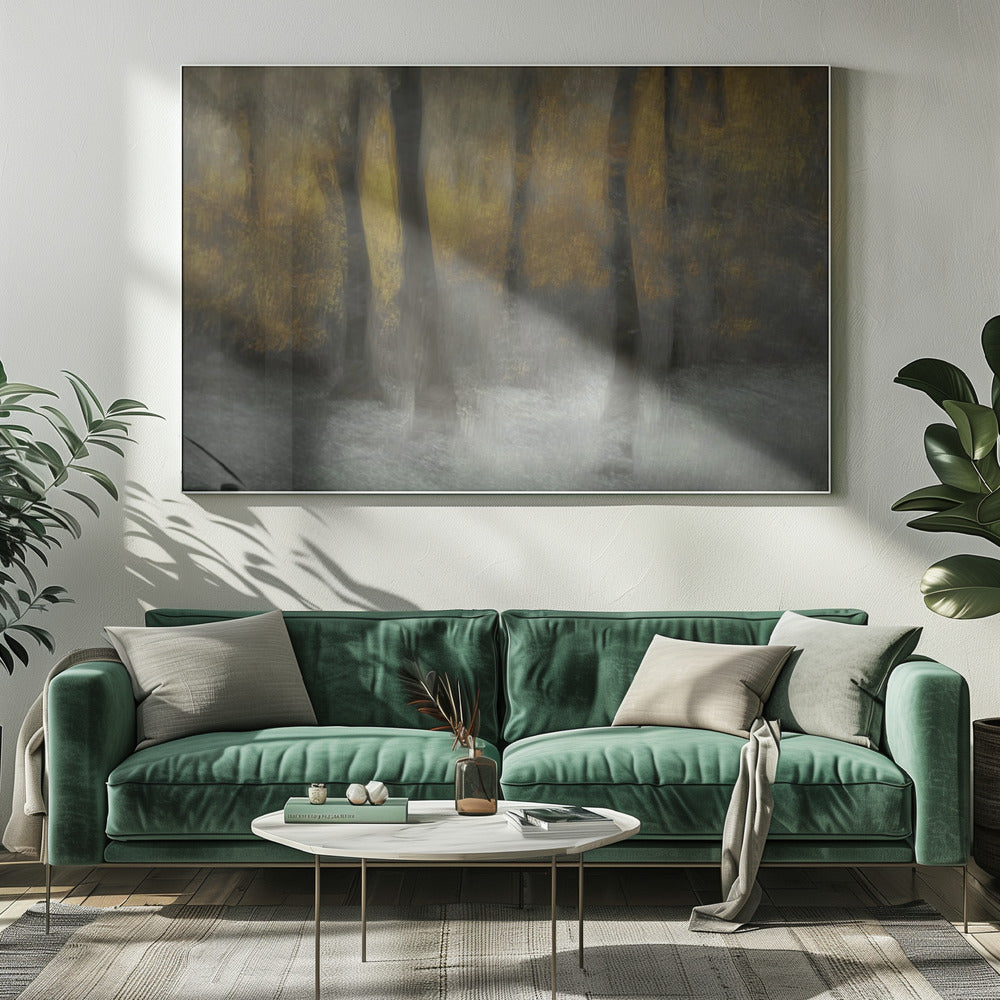Dansende bomen | Canvas