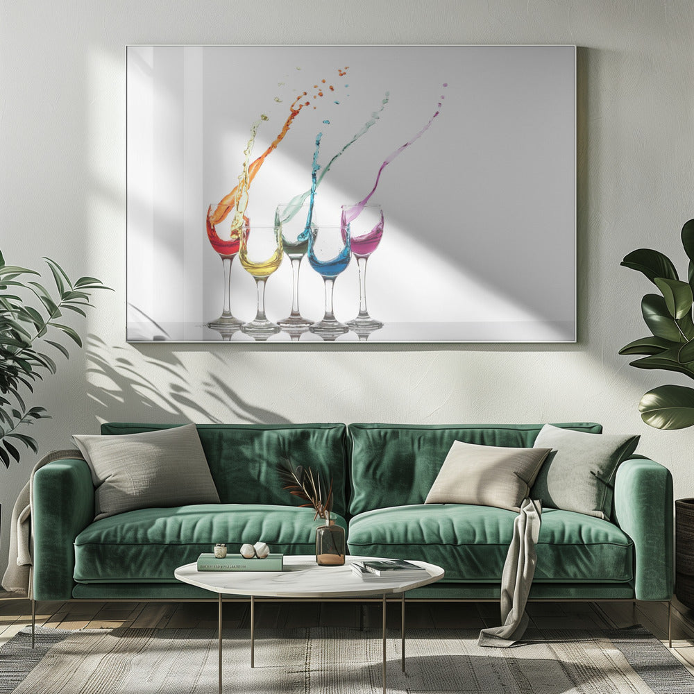 Glazenfeest | Canvas
