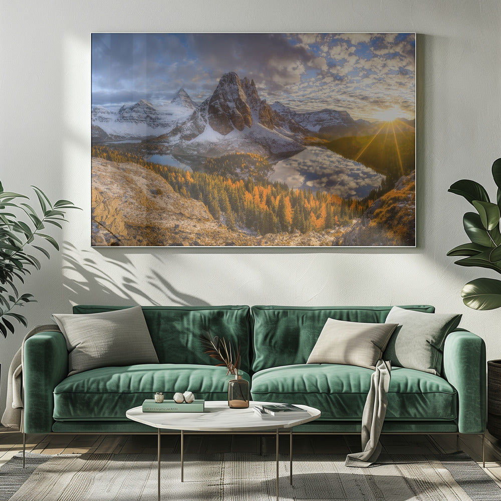 Hemel op aarde | Canvas