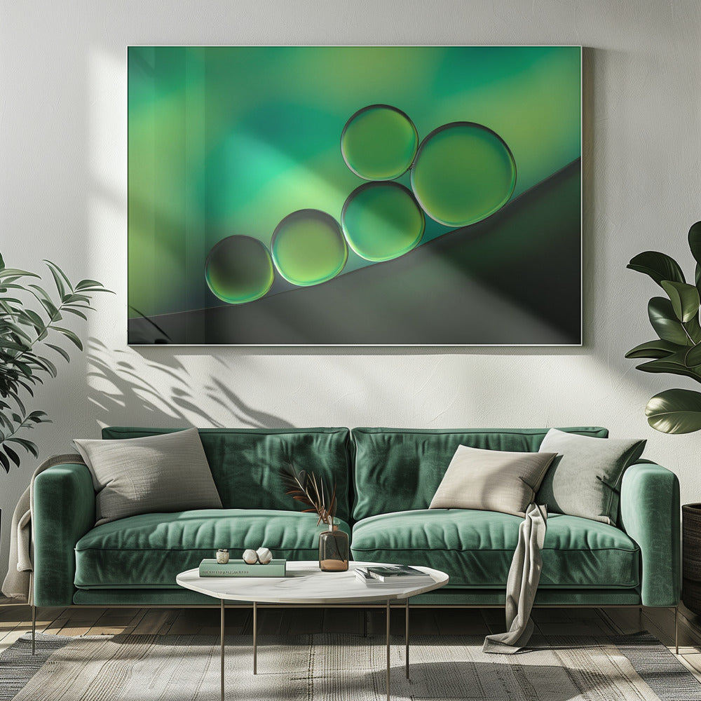Zwarte vlek | Canvas