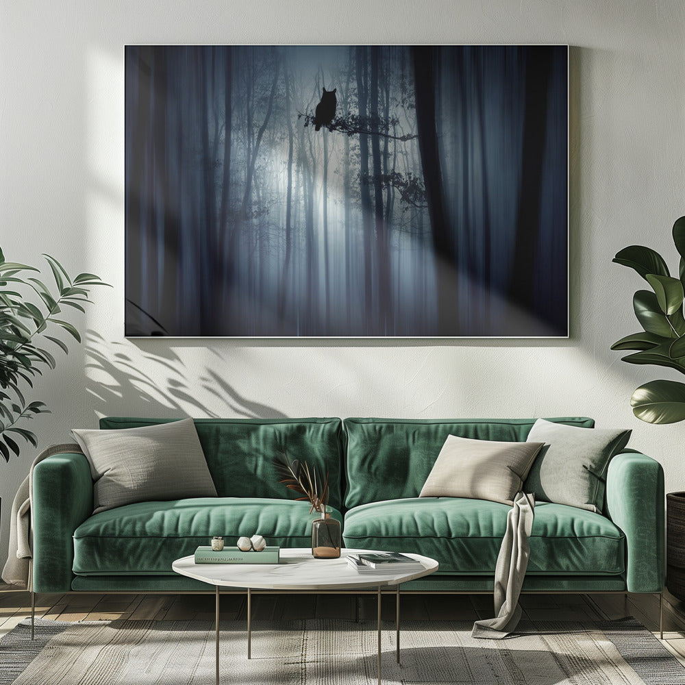 In het bos | Canvas
