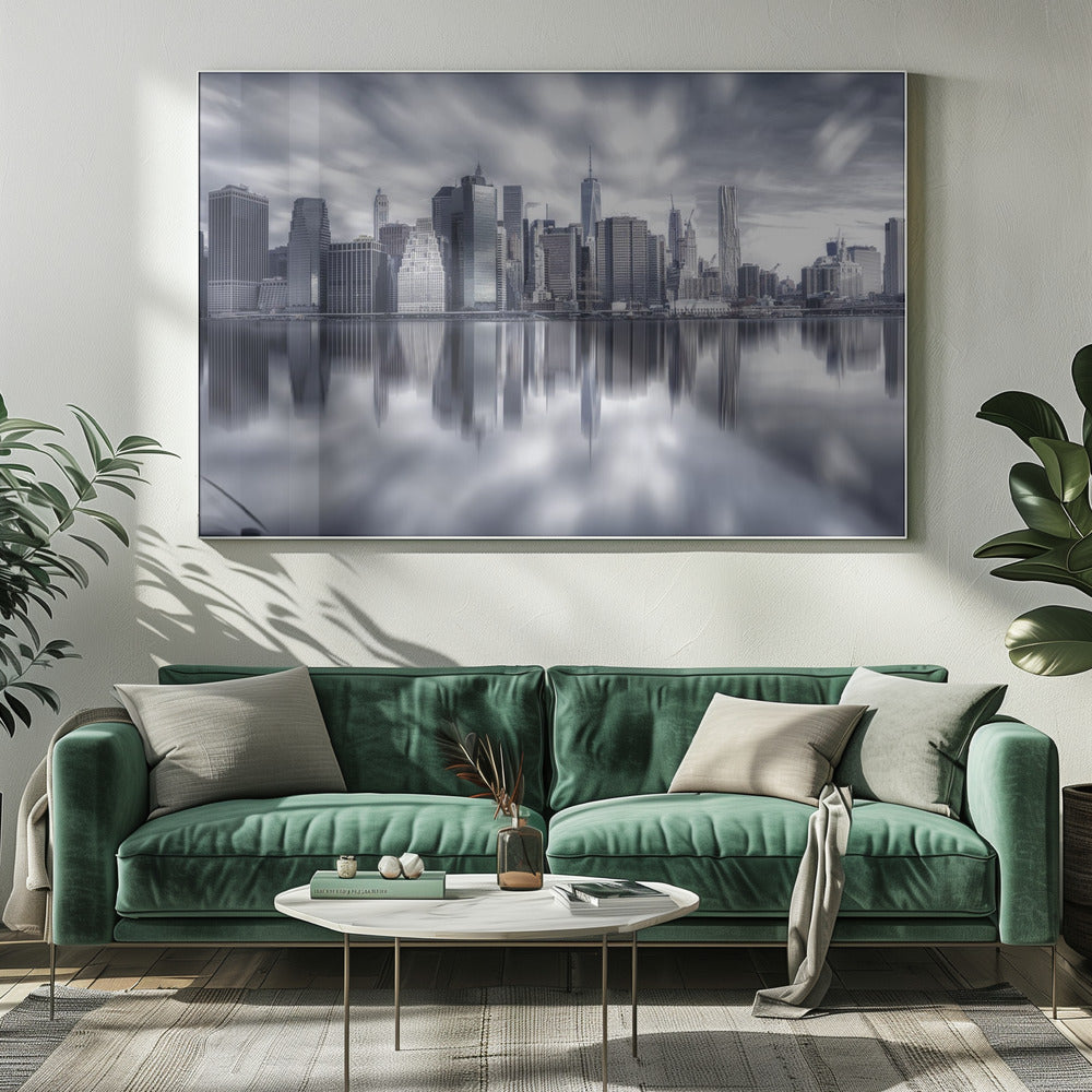 Manhattan Weerspiegeling | Canvas
