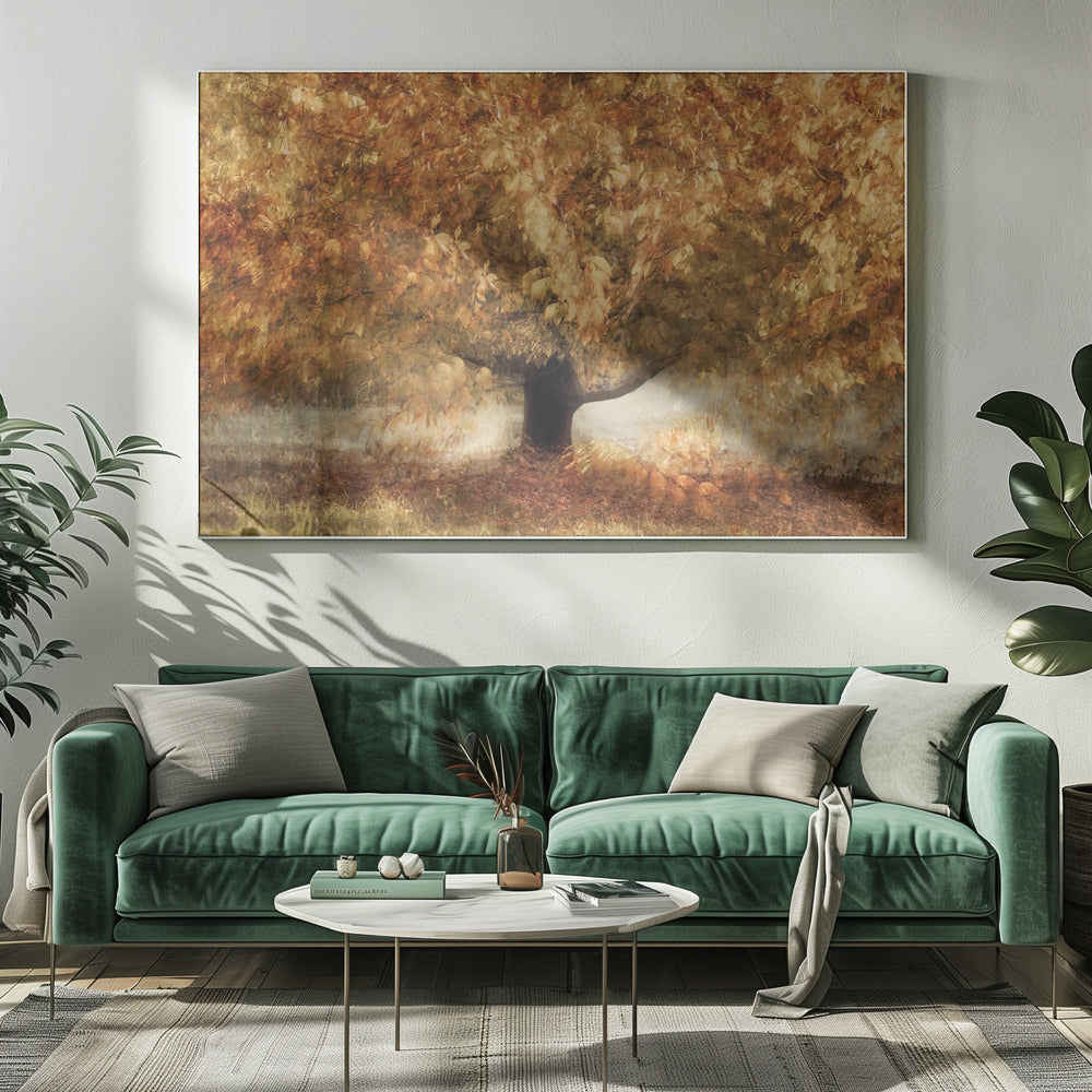 Gouden kleuren | Canvas