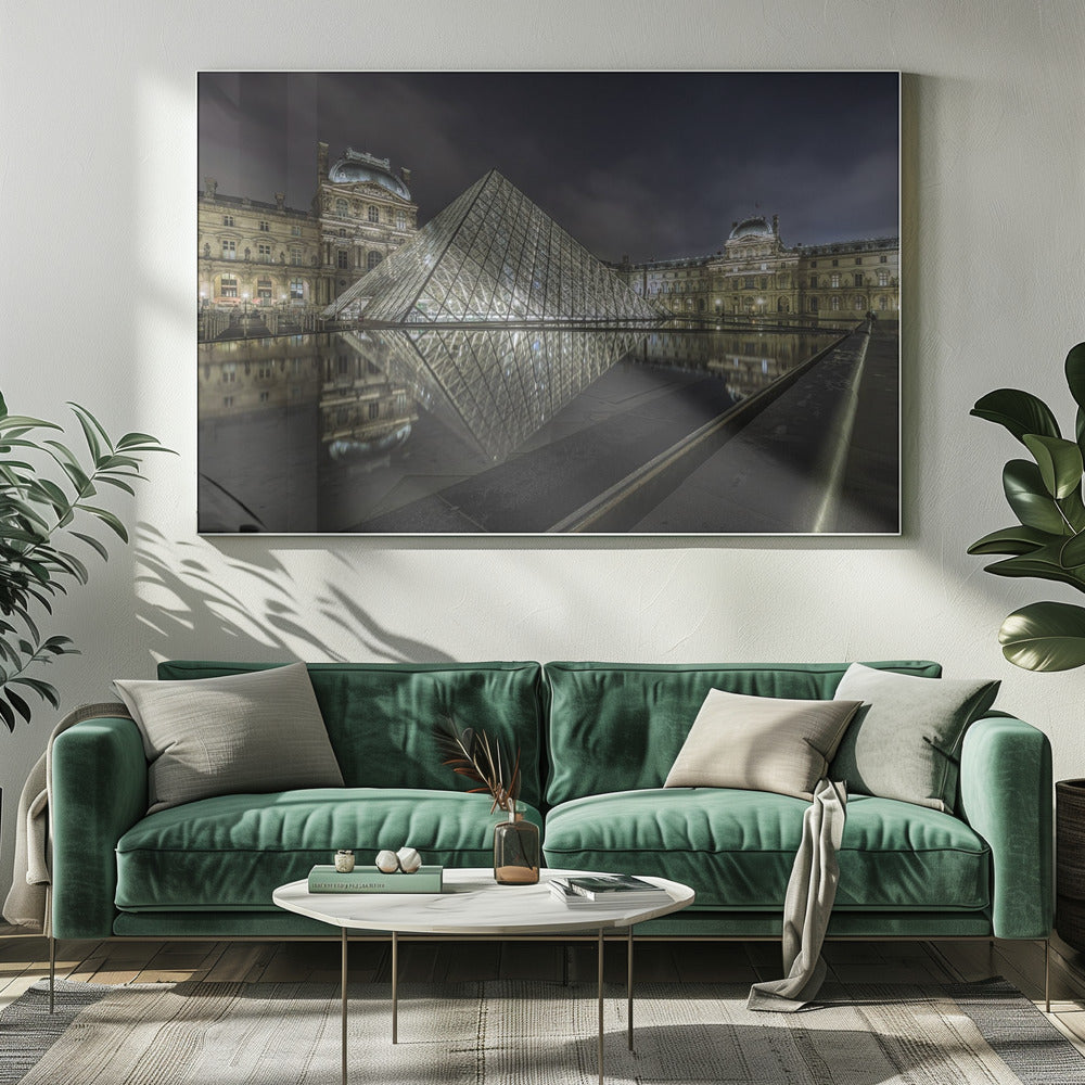Parijs @ nacht | Canvas