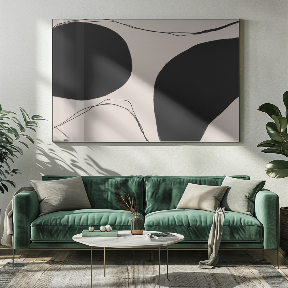 Houd je evenwicht | Canvas