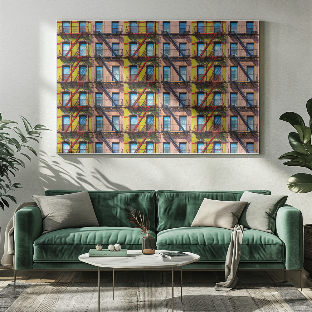 New York Windows | Canvas