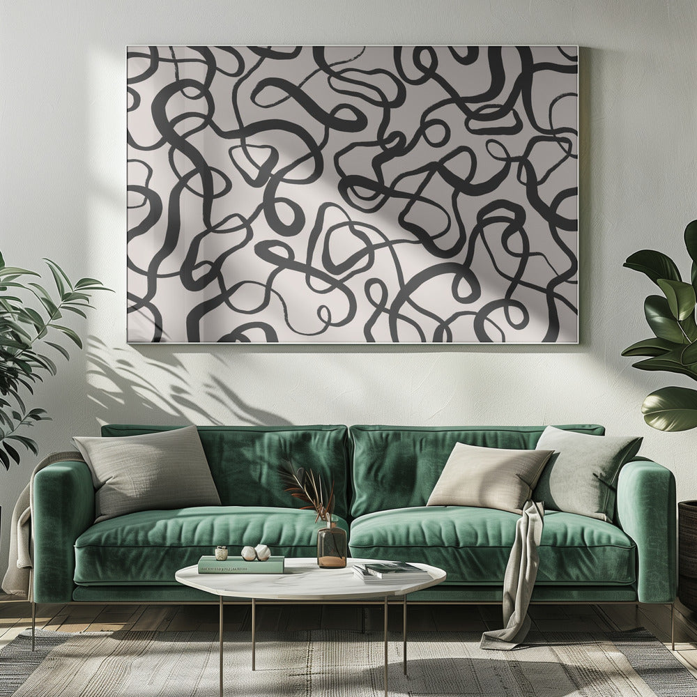 Eindeloze rondingen | Canvas