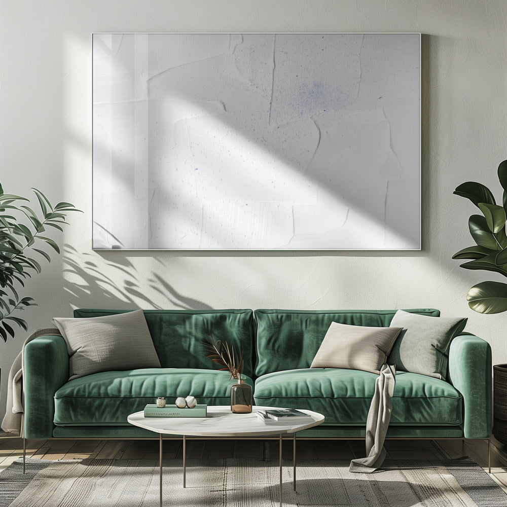 Wit Kalm Gestructureerd | Canvas