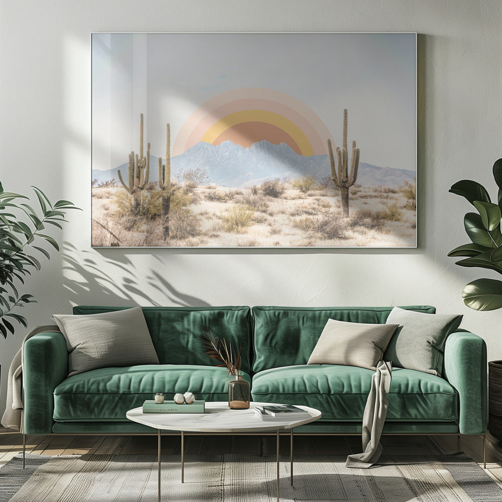 Zonsopgang in Arizona | Canvas