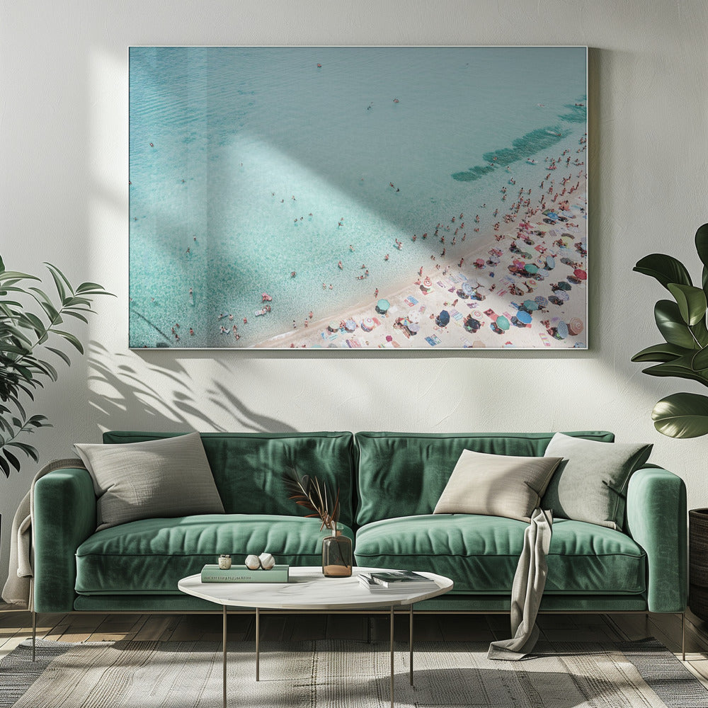 Druk strand | Canvas