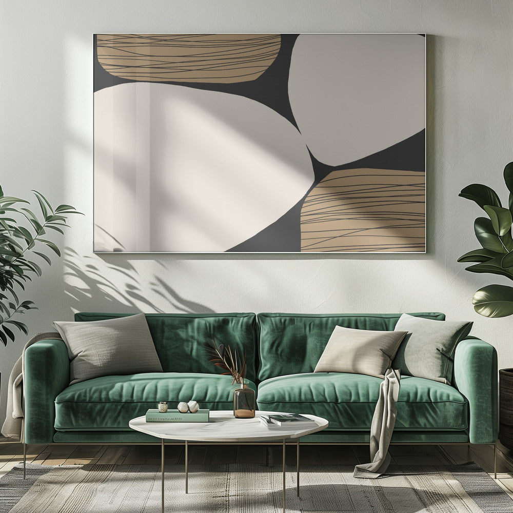 Organische Harmonievormen | Canvas