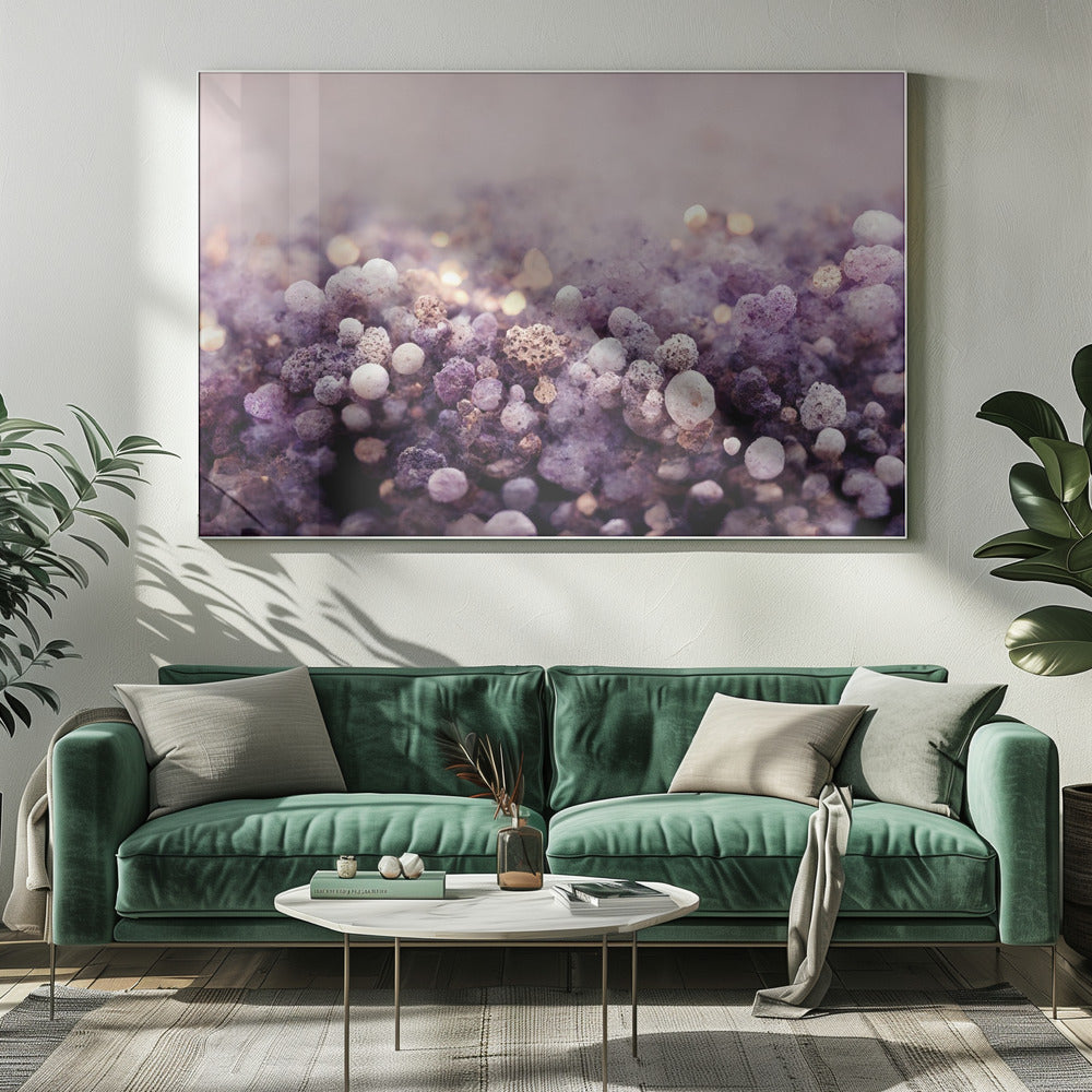 Mystieke Lavendelnevel | Canvas