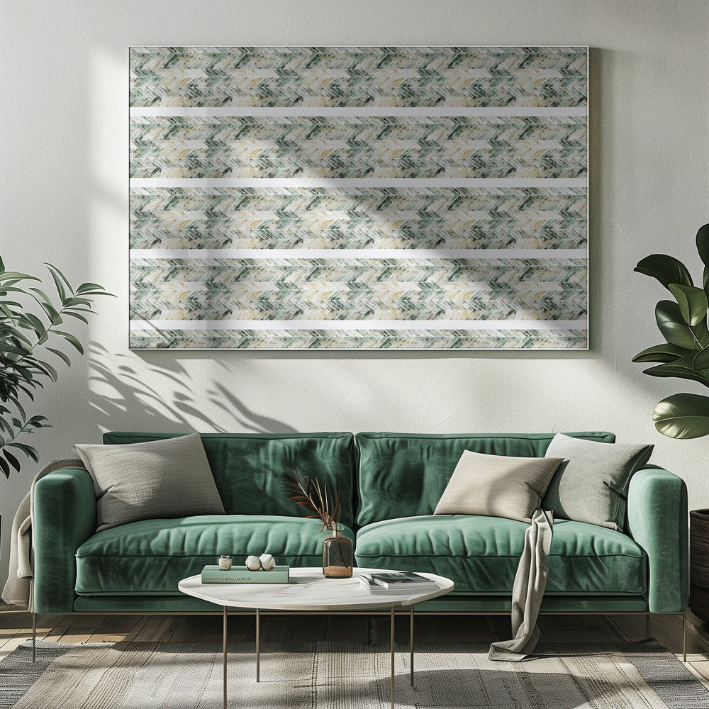 Zigzag Mirage | Canvas
