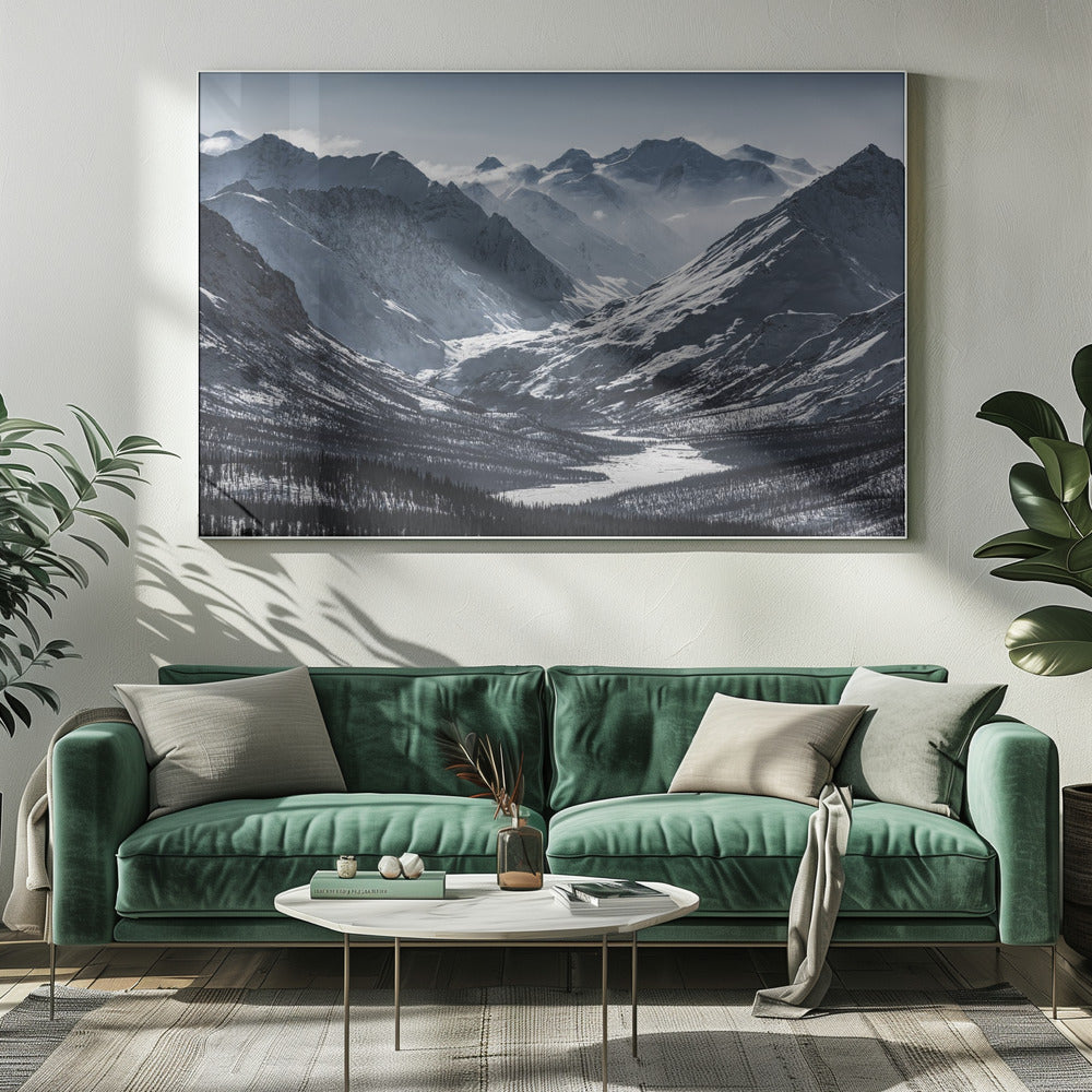 Machtig Alaska | Canvas