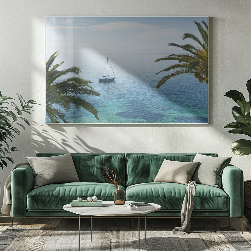 Turquoise Paradijs | Canvas