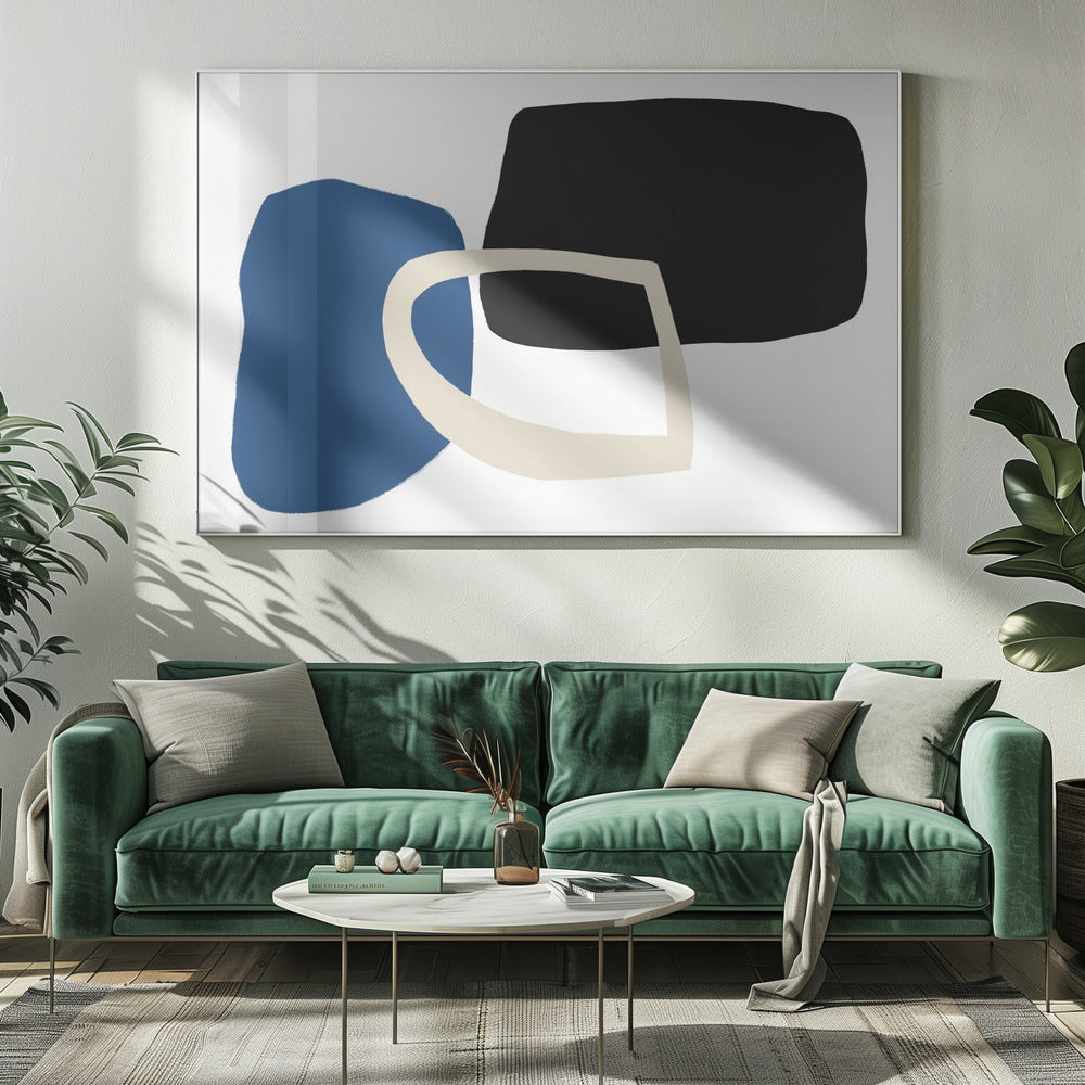 Vormen in harmonie | Canvas