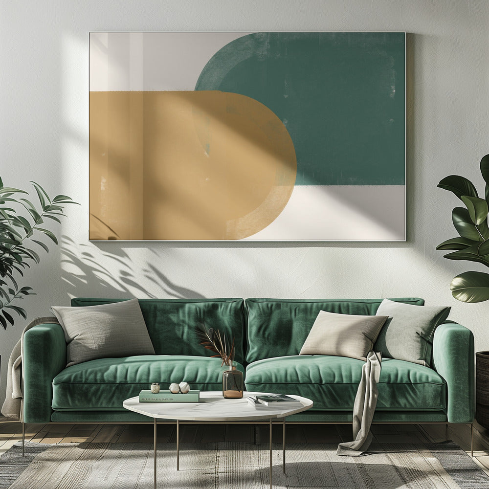 Verduisterde geometrie | Canvas