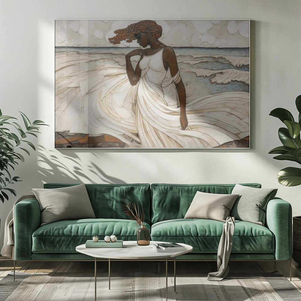 De sereniteit van de oceaan | Canvas