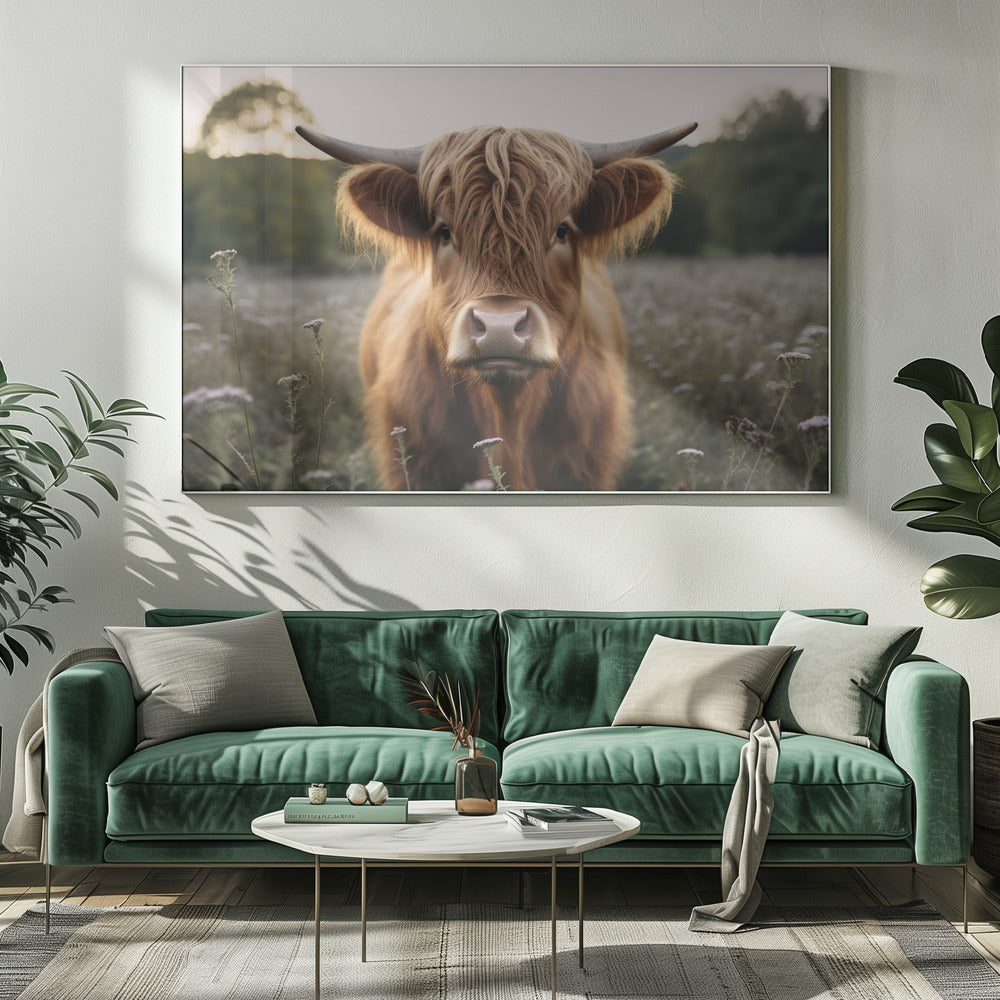 Hooglandse sereniteit | Canvas