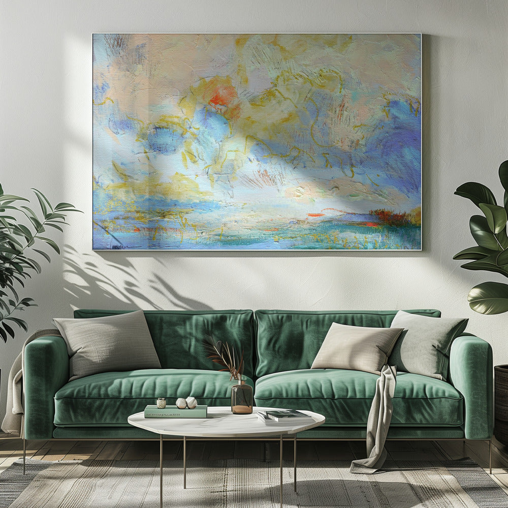 Dromerige Horizon | Canvas