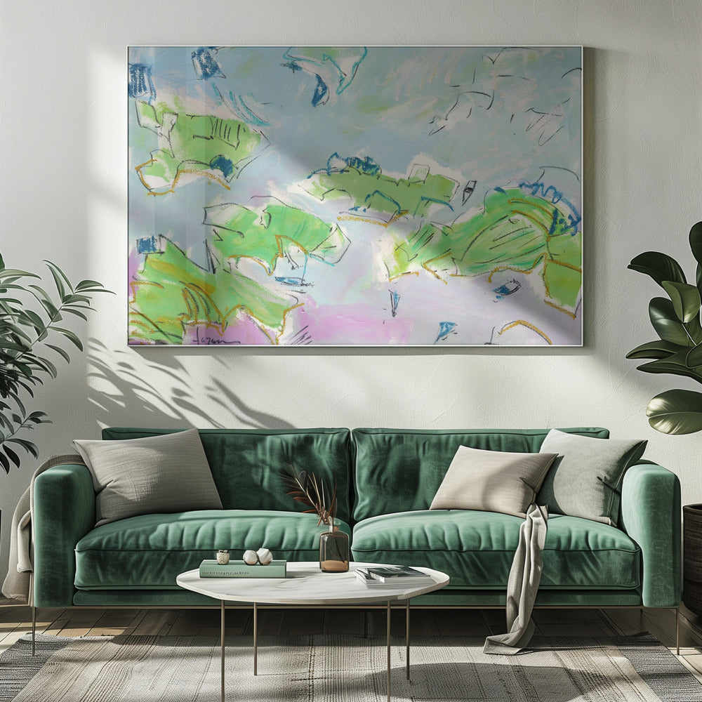 Eilanden van rust | Canvas
