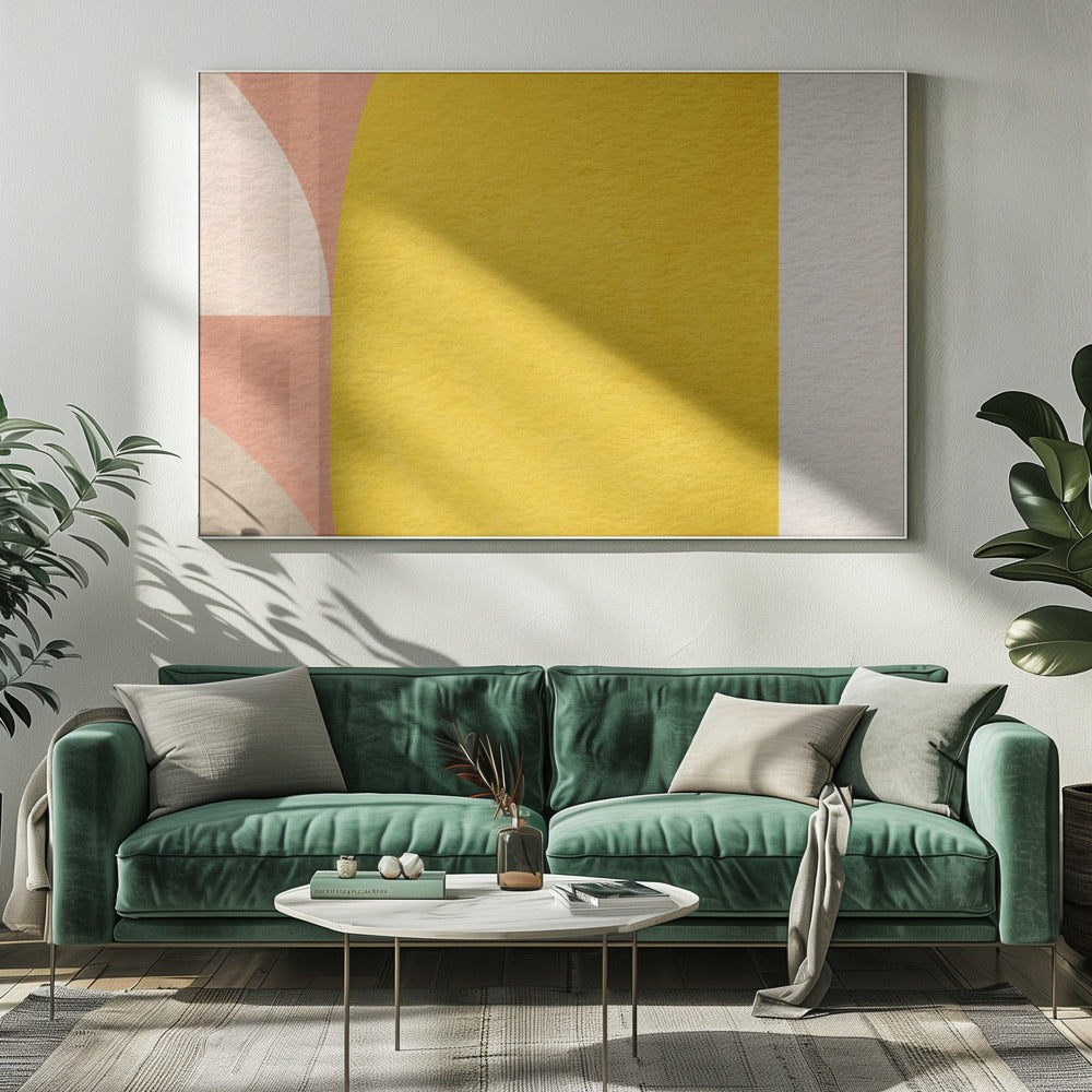 Pastelgeometrie | Canvas