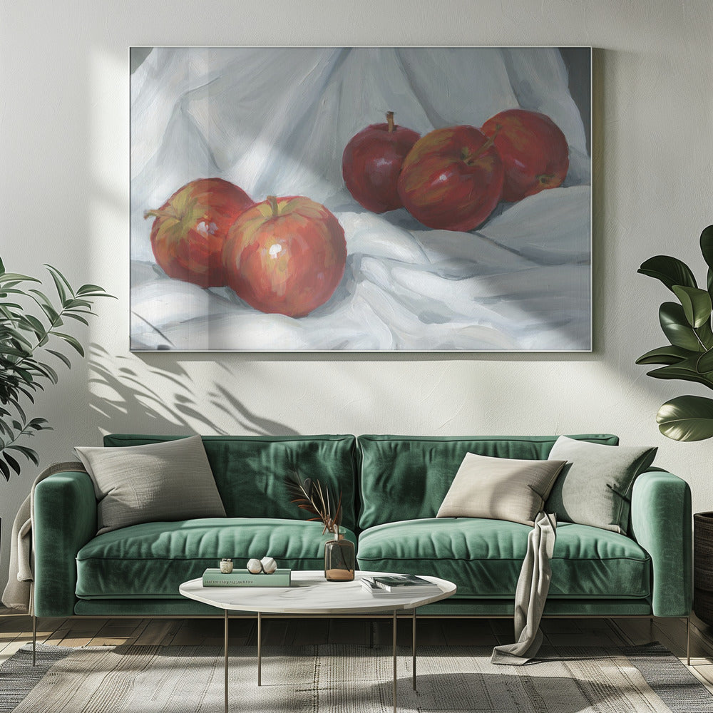 Rode appels | Canvas
