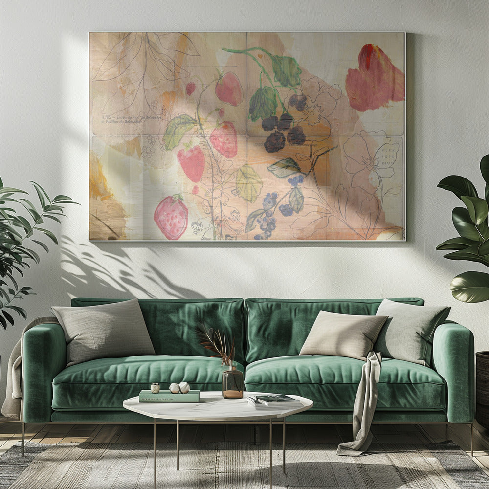 Fruit ansichtkaarten | Canvas