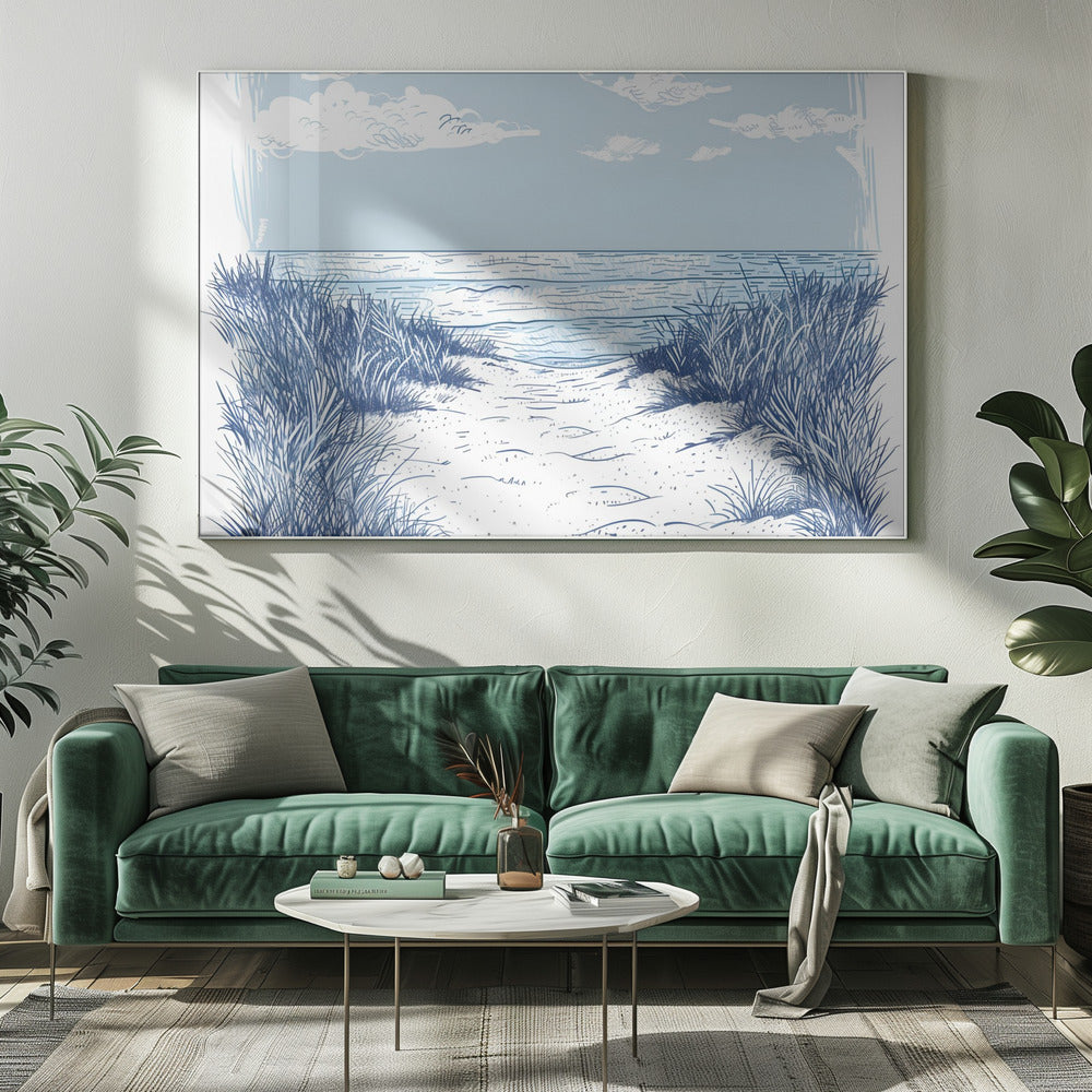 Strandwandeling | Canvas