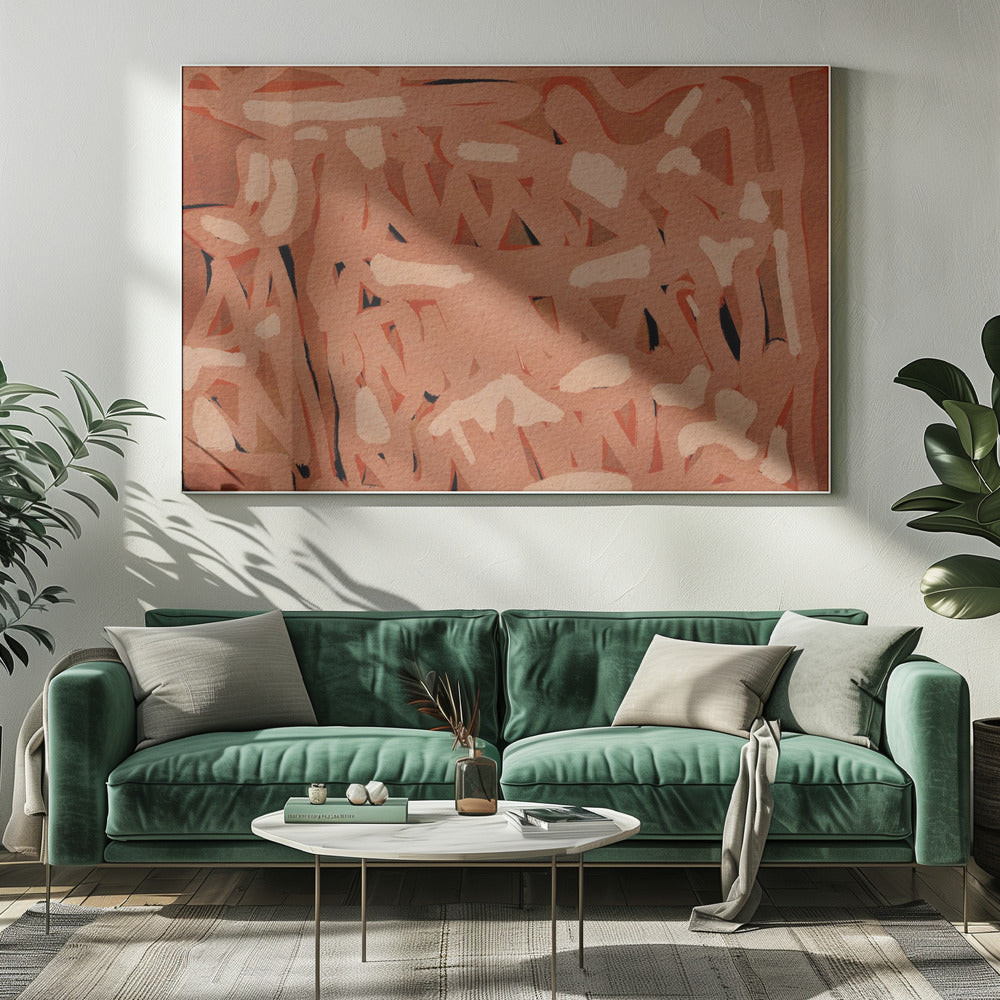 Bruin abstract | Canvas