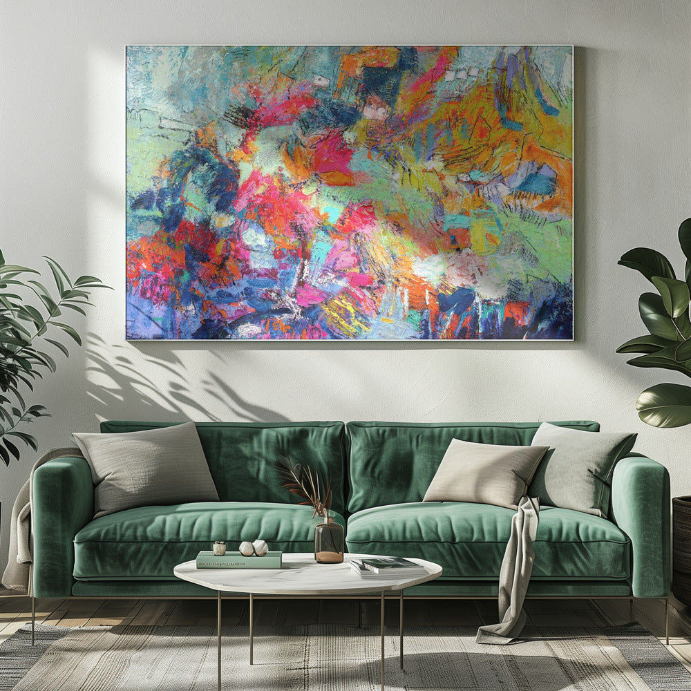 Rozentuin | Canvas