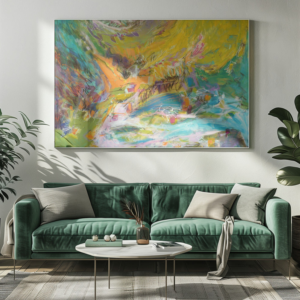 Eeuwige Stroom | Canvas